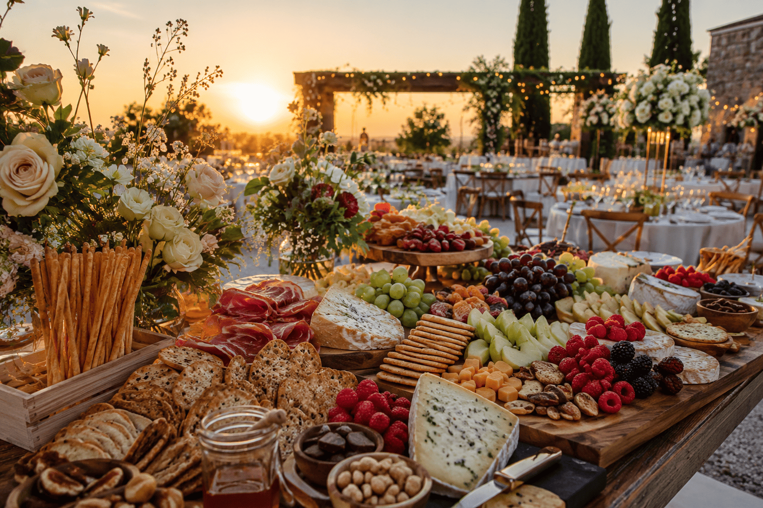 Luxury Catering Setup
